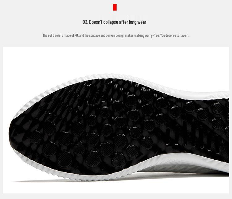 9017 Men's Height-Boosting Low-Top Running Shoes, Flyknit Mesh, Thick Sole, Casual Spring/Summer Jogging Sneakers
