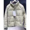 Export Tail Goods Trendy Stand-up Collar down Jacket Men's Winter New Arrival Fashion All-Matching Thickened Heattech White Duck down Coat Men