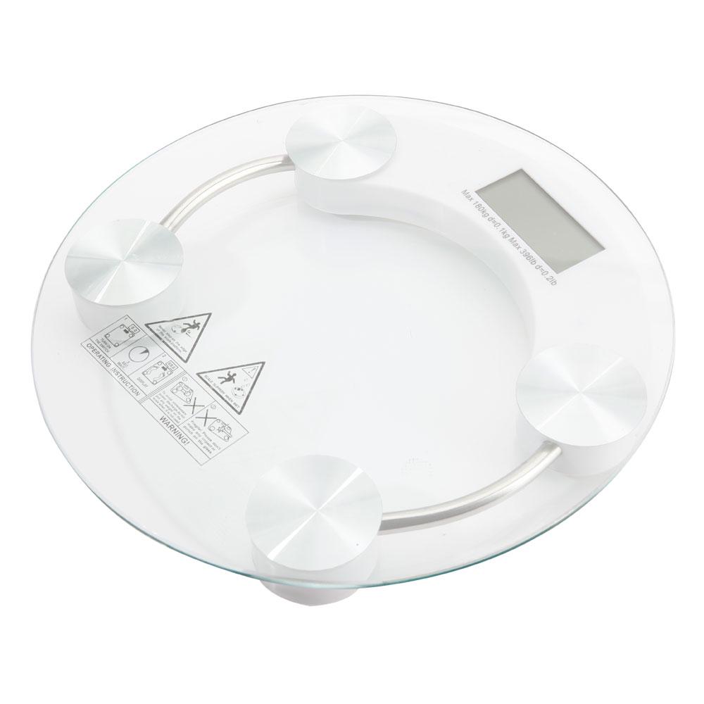 180KG/100G High Strength Toughened Glass 4-Digits LCD Display Electronic Weighting Scale