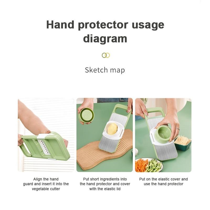 Functional Multi Vegetable Slicer Potato Shred Slicer Coarse Shred Slicer Kitchen and Household Slicer Scraper and Eraser