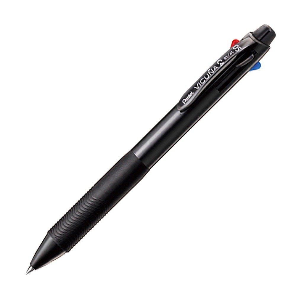 

Pentel Multicolor Ballpoint Pen Vicuna 4 Colors XBXC45A Black Axis