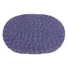 Cotton Oval Door Mat for Porch/Kitchen/Bathroom/Laundry Room
