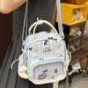 2025 new high-value Japanese pain bag ins wind backpack women's small backpack travel multi-functional shoulder bag women