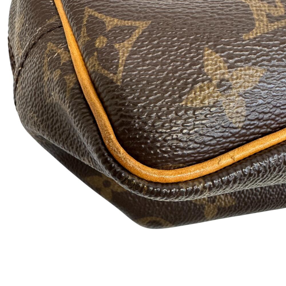 LOUIS VUITTON M47527 Monogram leather Truest wallet 25 Cosmetics Pouch Brown leather Used