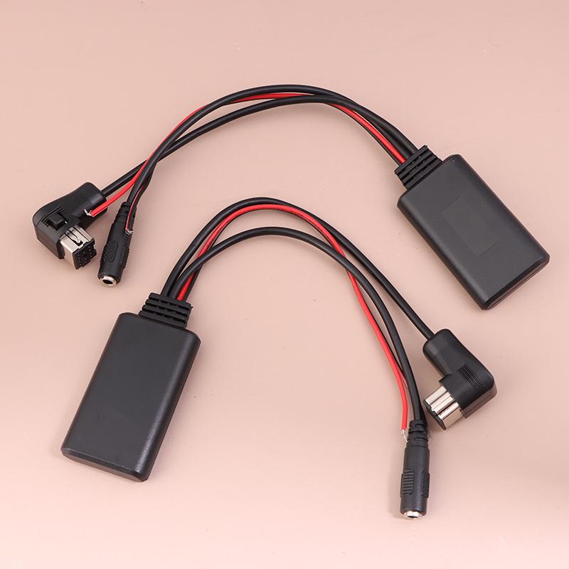 1 szt. Odbiornik Audio Bluetooth do Samochodu + Mikrofon do Radia Ip-Bus 12Pin Adapter Odbiornika Aux Bluetooth 5.0 Adapter Kabla Audio Aux-In