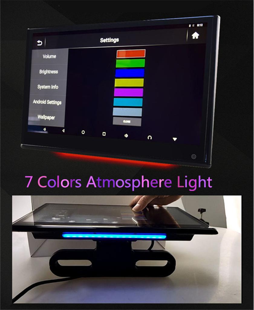 12.5"Headrest TV 1080P Car Monitor Android 11 Multifunction Tablet Touch Screen