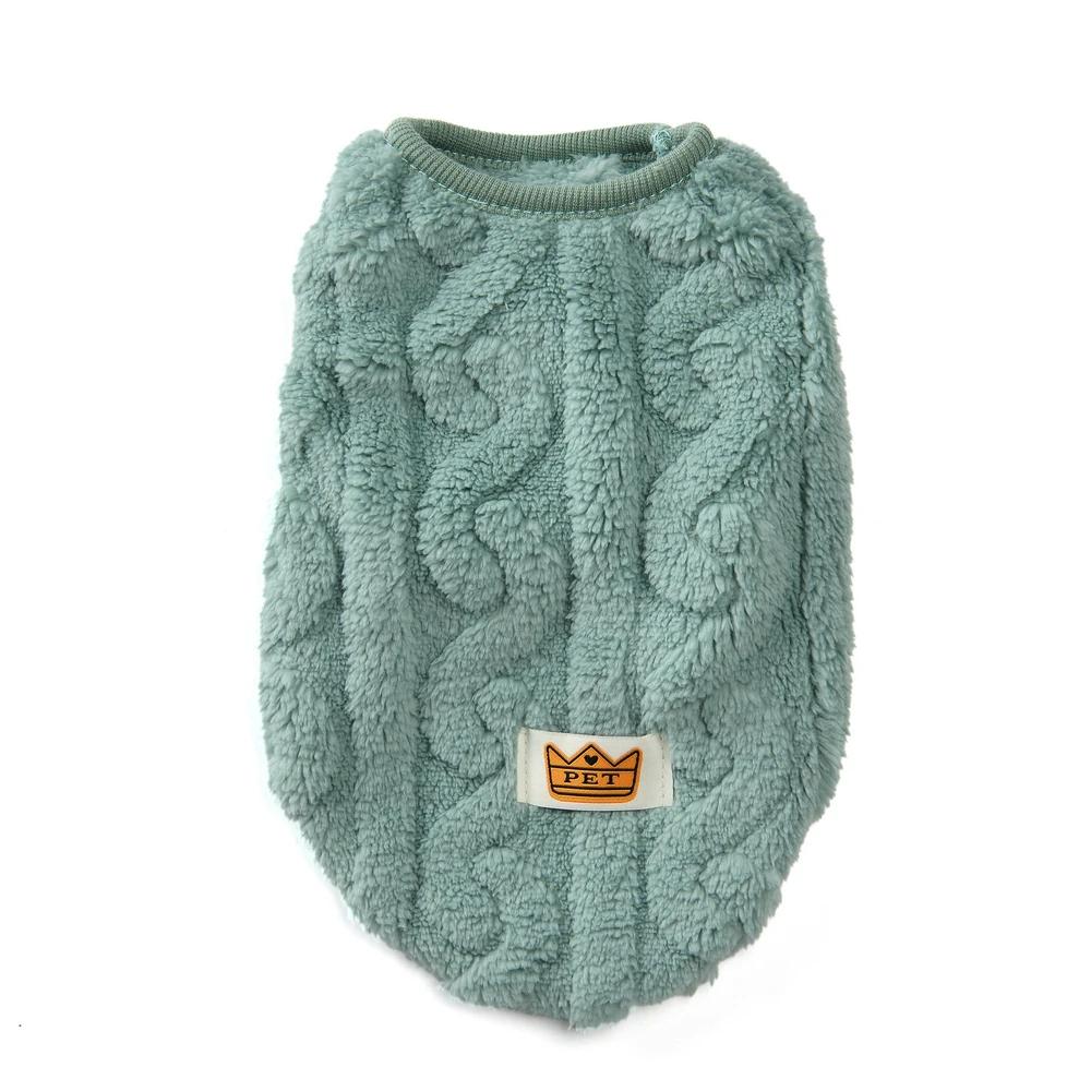 Warm Fleece Pullover Sweatshirt Soft Cat Clothes for Small To Medium Dogs Cats Sphynx Puppy Kitten Coat Pet Costume for Autumn W
