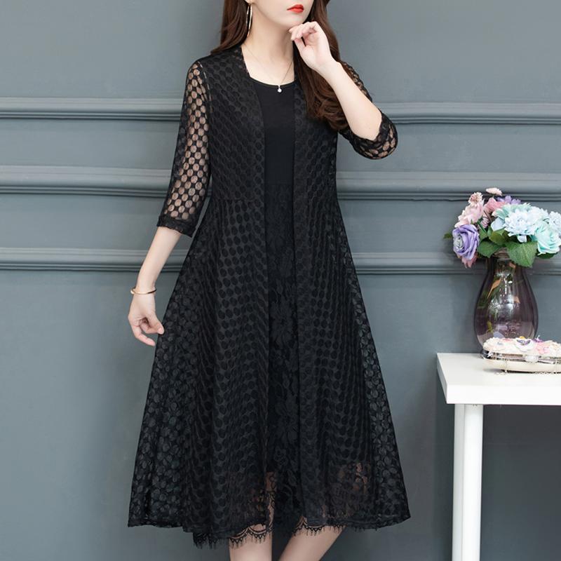 Poncho da donna elegante estivo sottile protezione solare allentata mantella da donna