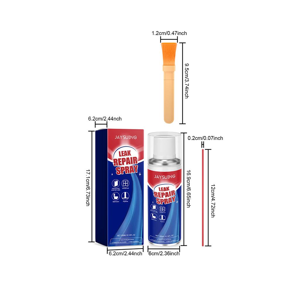Roofs Leaks Repair Sealant Spray For Shingle Invisibles Coating Basement Wall Moisture Barriers
