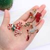 Women Snowflake Fashion Jewelry Xmas Tree Pins Brooches Badges Christmas Brooch