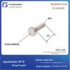 Acrylic Photo Frame with Adjustable Stainless Steel Stand