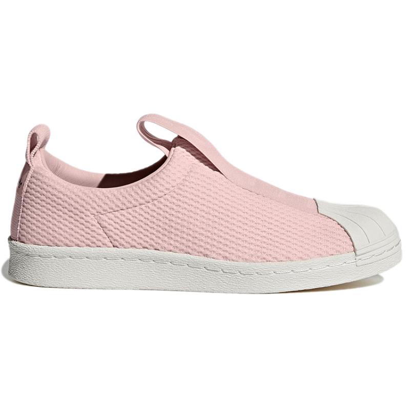 Adidas Superstar BW3S Slipon W 'Pink White' Women's Sneakers BY9138