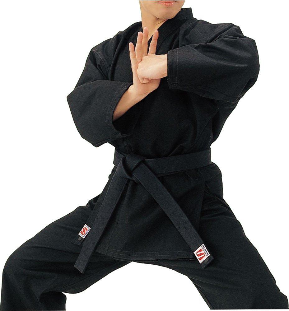 

Kusakura Каратэ Черный 11 Униформа для каратэ для мастеров и обладателей рангов Только верхняя часть Размер 4 R3NC4 Нет. Нет. чёрный