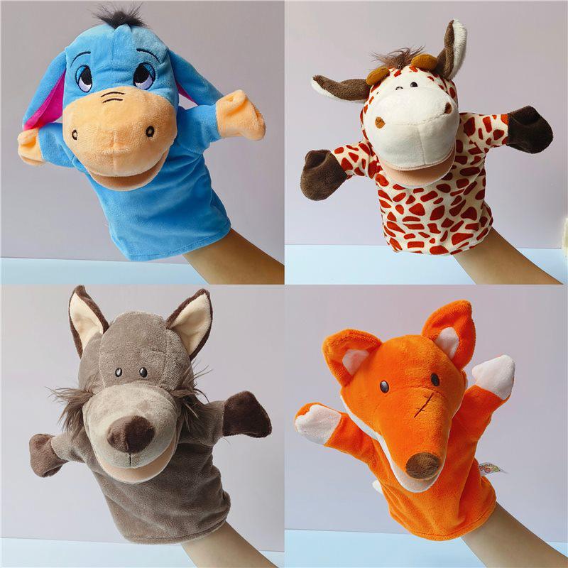 Animal Finger Puppet Display Rack for Kindergarten and Dollhouse Language Areas