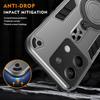 For Xiaomi Redmi Note 13 Pro plus 13C 5G 4G A3 Turbo 3 5G Case Car Magnetic 360° Rotate Ring Holder Armor Cover for POCO X6 Pro