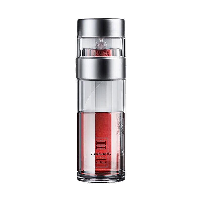 Fuguang Fengya Double-Wall Tea Infuser Glass Cup