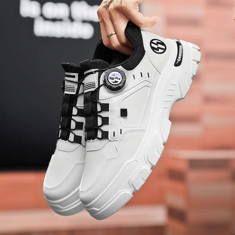 Fashion Anti-slip Fall Lace Up Boots Casual Green Sneakers Woman Middle Age Women Shoes Sport Style Cute Zapato Small Price