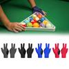 3 Finger Billiards Glove Pool Cue Glove Right Hand Shooters Snooker Half Finger Indoor Game Show Glove Three Fingers Glove