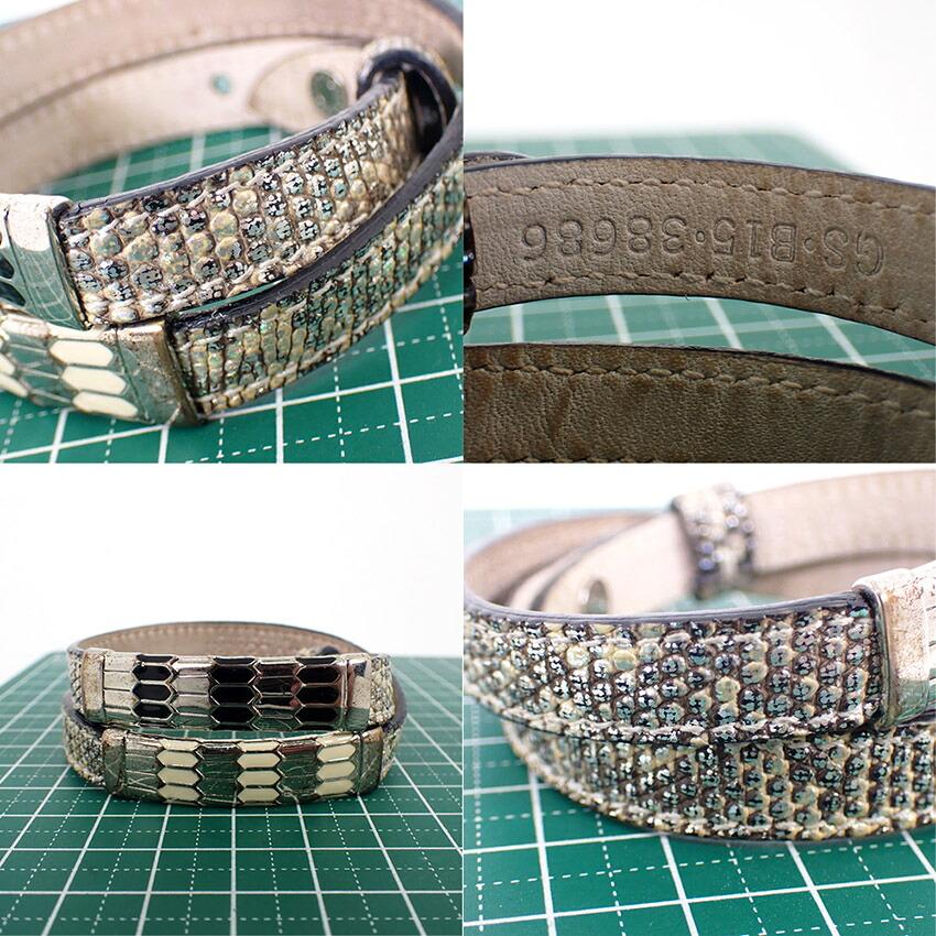 [Pre-owned] BVLGARI/Bulgari Snake Bracelet/j35-1