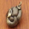 Adornos de serpiente de cobre vintage, decoraciones para té, mascotas, figuras de boa de animales antiguos, miniaturas, accesorios de decoración para el hogar para la sala de estar