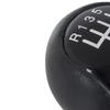 Ford Fiesta V MK6 01-10 Gear Shift Knob BLACK ECO LEATHER 6 SPEED