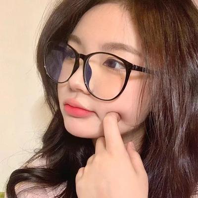 Unisex Optical Spectacle Eyeglasses New Big Frame Anti-blue Light Near Sight Glasses Finished Myopia Glasses for Women Men