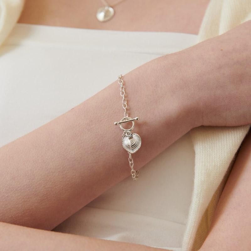 Cotoit Heart Shell Bracelet S(9mm)
