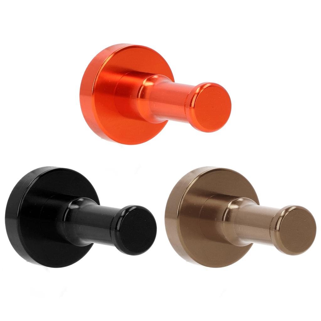 Retro Bathroom Hook Aluminum Towel Hook Heavy Duty Wall Coat Hanger for Balcony Kitchen