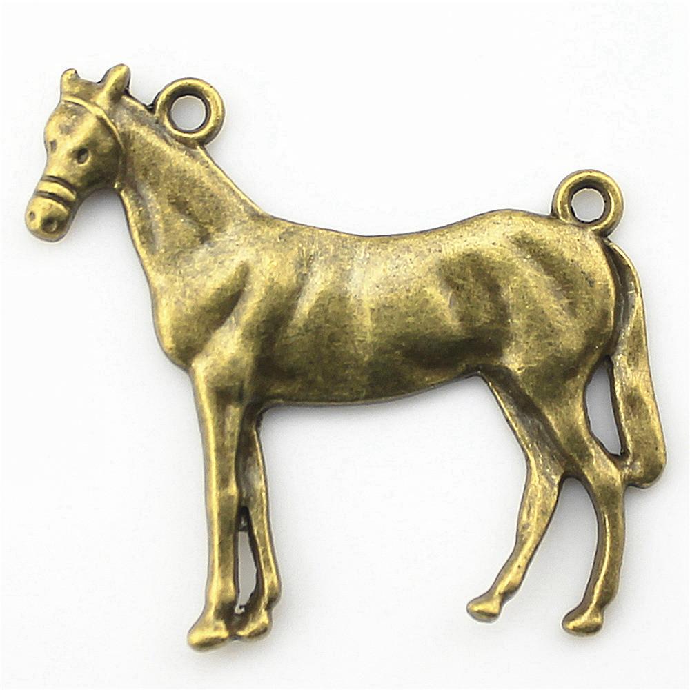 Charms Pegasus Horse Pendants Minimalist Jewelry Components QC095