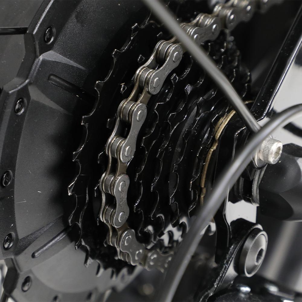 ONESPORT W66 Elektrofahrrad 500W Motor, 48V 13.5Ah Akku, 100km Reichweite, Hydraulische Bremsen & 20x4" Fat Tires