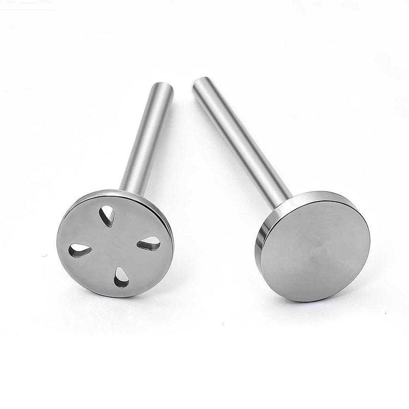 50Pcs 10 Mm Self-Adhesive Replaceable Sponge Buffing Pads Stainless Steel Disk For Pedicure Polish Accessories