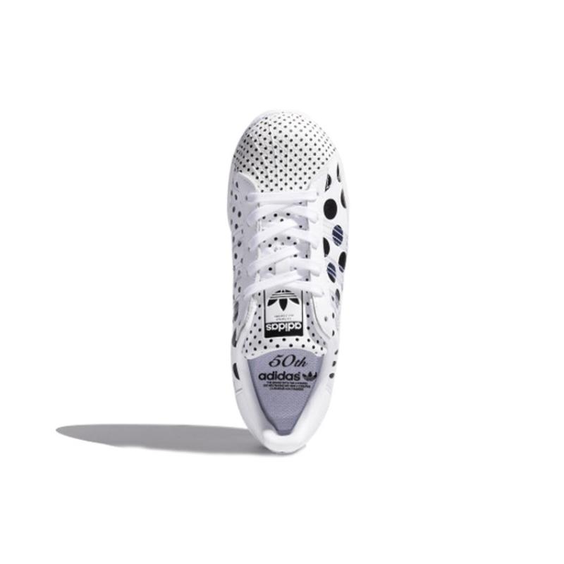 Adidas Superstar White Polka Sneakers FX7775
