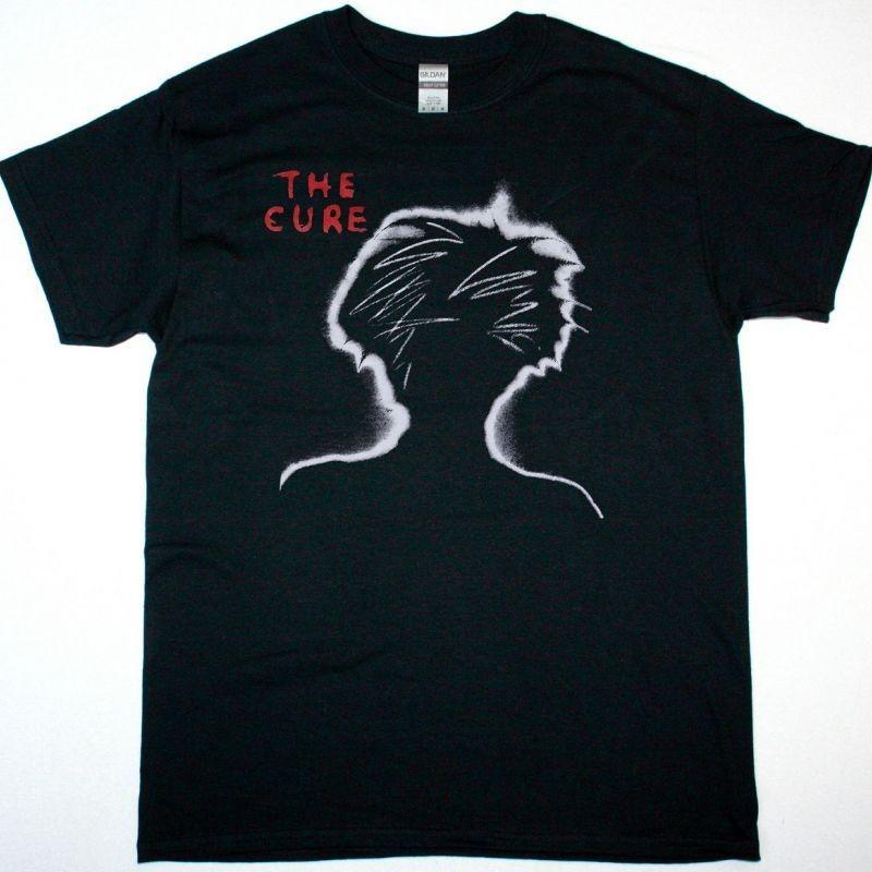 The Cure Head On A Door Black T-Shirt Post Punk Tee XL