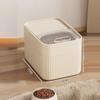 Dog Food Storage Container With Airtight Lid 5/10/15l Large Capacity Moisture Proof Dog Cat Dry Food Bin For Pet Supply Storage
