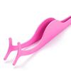 5pcs False Eyelash Tweezers Fake Eye Lash Applicator Eyelash Extension Curler Nipper Auxiliary Clip Clamp Makeup Forceps Tools Supply