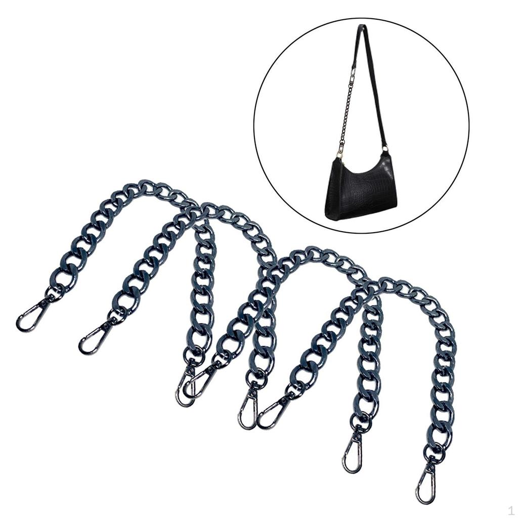 4 7.9 Lengte Metalen Tas Verlengketting, Handtas Schouderband Charms voor