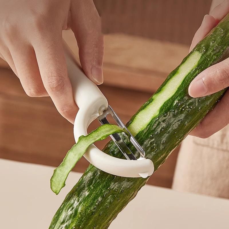 Multifunctional Long Handle Peeler, Sharp Peeler, Fruits, Vegetable, Potato, Carrot, Easy Peeling Tools, Kitchen Gadgets