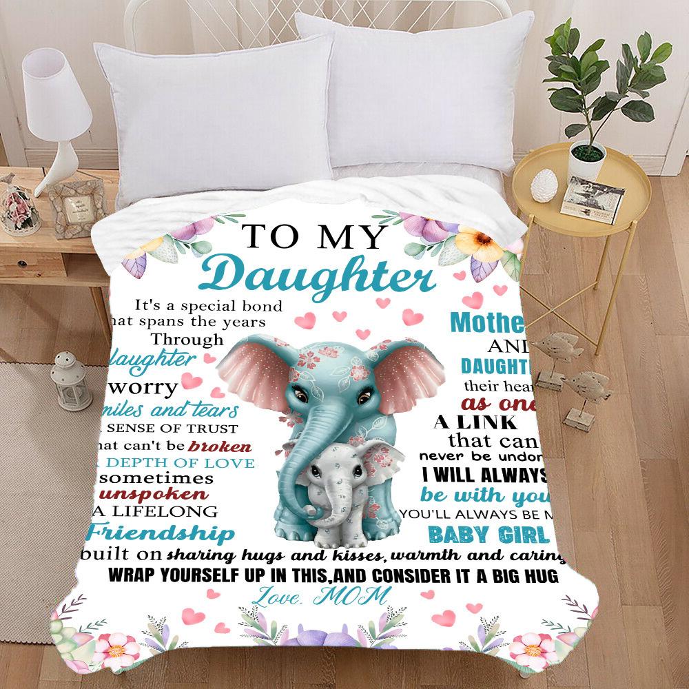 Factory direct supply 3D printed flannel blanket, thickened double-layer blanket, air-conditioned blanket, baby blanket, camping one-piece dropshippin