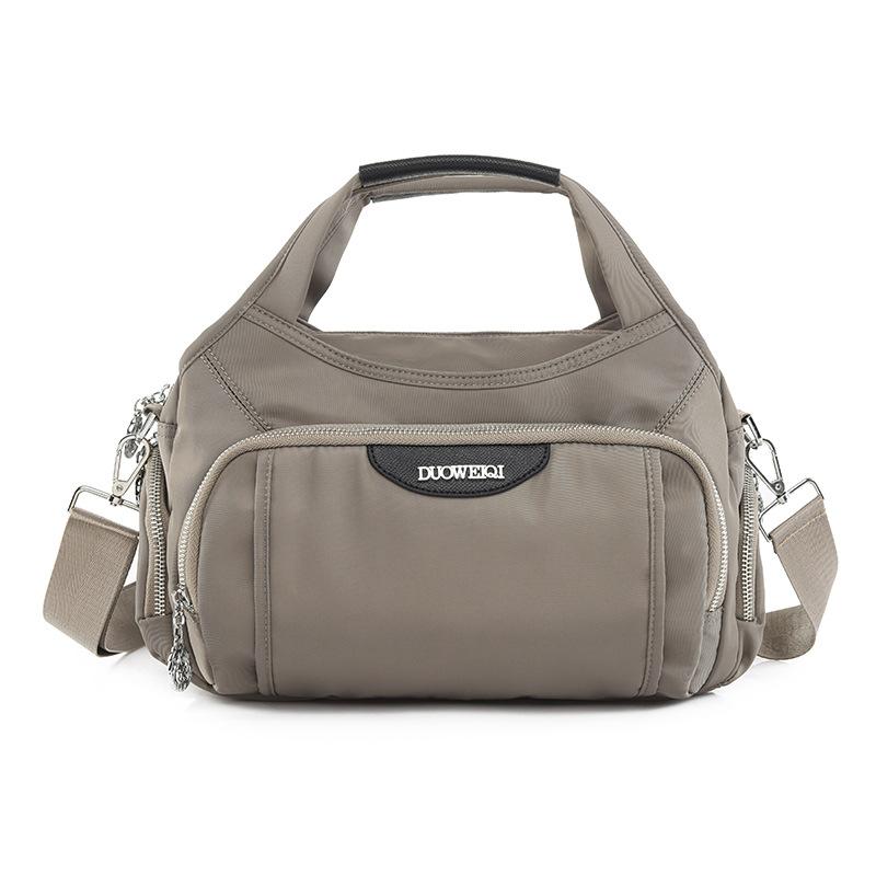 Modische Ein-Schulter-Tasche, Leichte Handtasche mit großem Fassungsvermögen, Wasserabweisende Umhängetasche für Reisen und Shopping