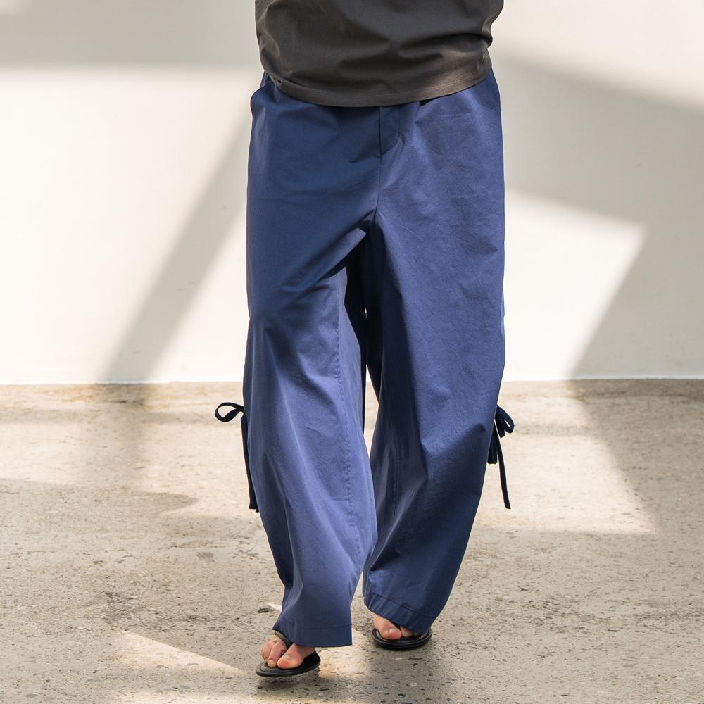 EDENIK String Wide Pants_Blue