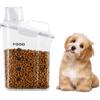 Dog Food Container, 3-5 Lb Dog Food Storage Containers with Airtight,Thicken the Lid, Large Pour Spout Cat Food Container with Measuring
