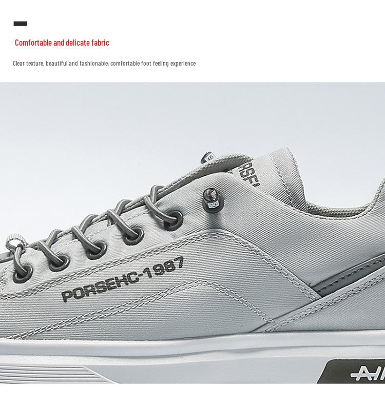 Men's Korean Style Canvas Shoes - Summer Breathable White Versatile Casual Sneakers