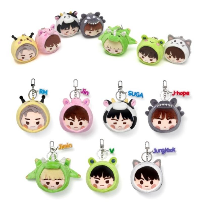 BTS Face Keyring