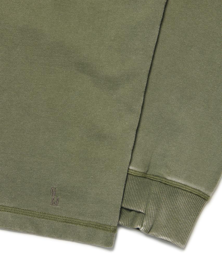 NOMANUAL Nm Neo Vintage Long Sleeve Tee - Washed Khaki