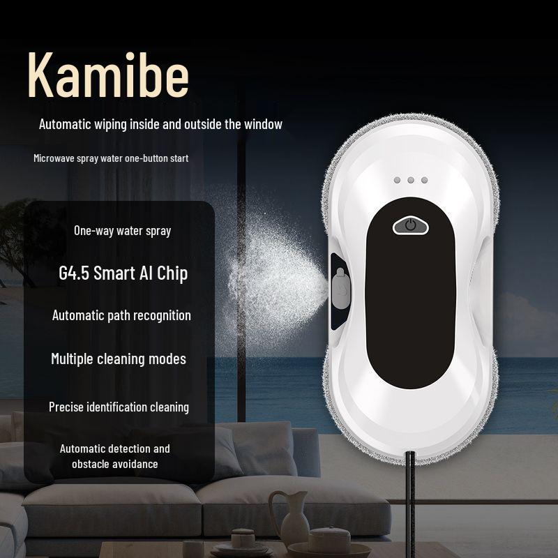 2026 German Smart Window Cleaning Robot: Automatic Double-Layer Glass Wiper for High-Rise Homes