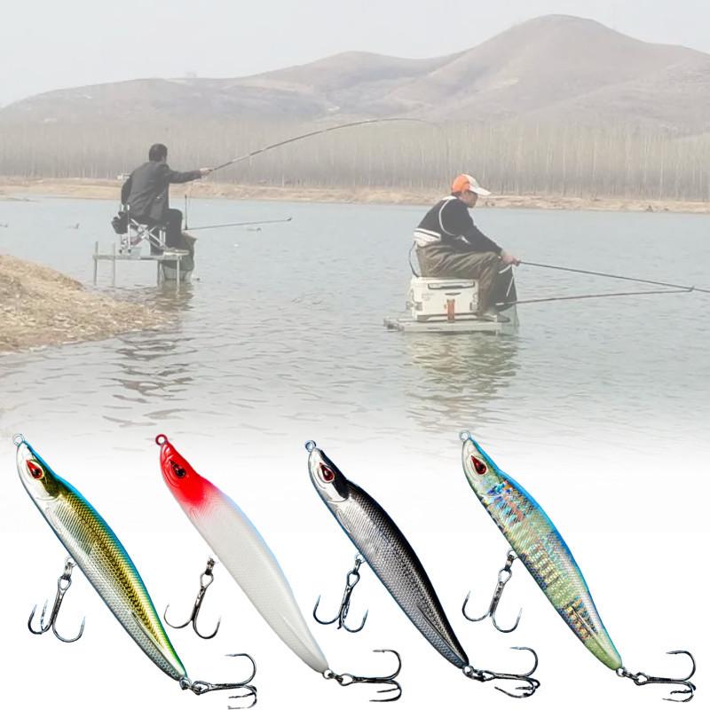 Lure Premium Quality  Artificial Bait Double Hook Design Essential For Fishing