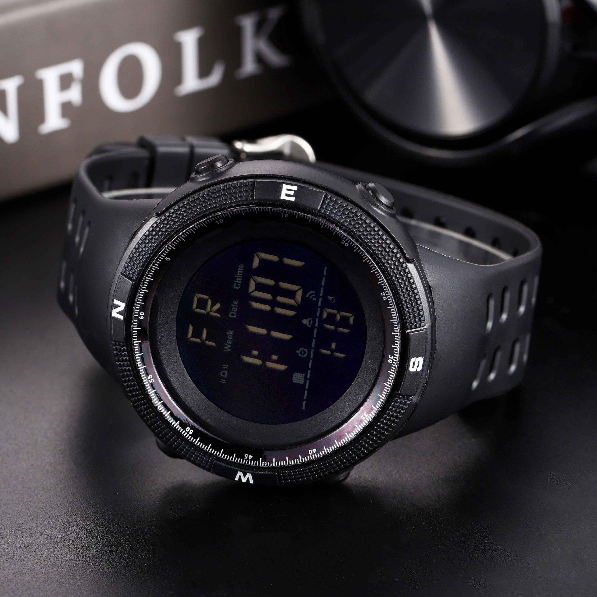 Sports Multifunctional Electronic Watch Male Student Luminous Alarm Clock Fashion Trend Men S Teen Electronic Watch