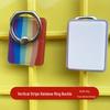 Trendy Rotating Acrylic Phone Ring Holder Stand - Colorful, Lazy Design for Men & Women