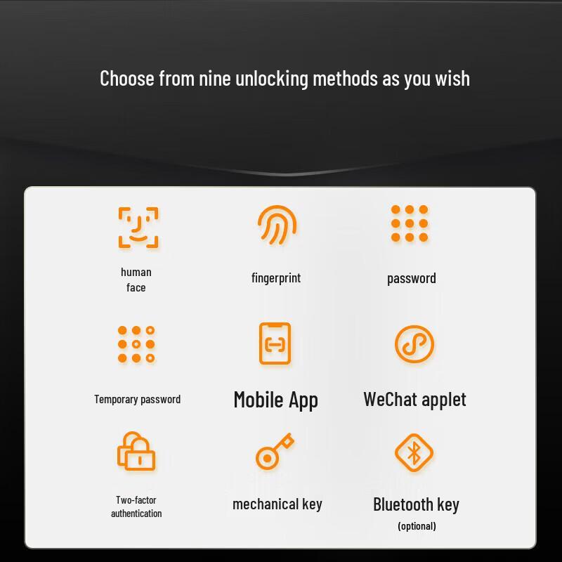 DESMAN Q2F Pro Smart Door Lock with Facial Recognition and Visual Peephole
