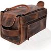 Toaletní taštička Originální kožená sada na holení Dopp Kit cestovní pouzdro